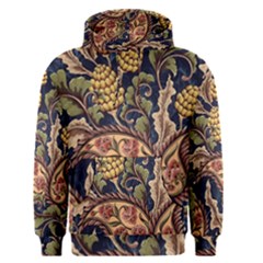 Leaves Flowers Background Texture Paisley Men s Core Hoodie by Salman4z