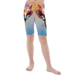 Picsart 23-05-08 19-20-32-181 Kids  Mid Length Swim Shorts by DeSine