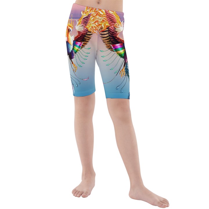 Picsart 23-05-08 19-20-32-181 Kids  Mid Length Swim Shorts