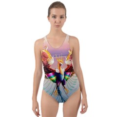 Picsart 23-05-08 19-20-32-181 Cut-out Back One Piece Swimsuit by DeSine