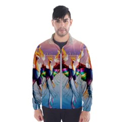 Picsart 23-05-08 19-20-32-181 Men s Windbreaker by DeSine