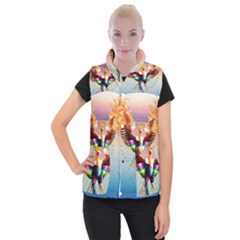 Picsart 23-05-08 19-20-32-181 Women s Button Up Vest by DeSine