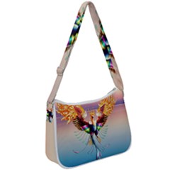 Picsart 23-05-08 19-20-32-181 Zip Up Shoulder Bag by DeSine