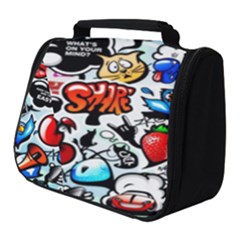 Graffiti Art Cartoon Comic Full Print Travel Pouch (small) by Salman4z