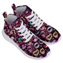 Funny Monster Mouths Women s Lightweight High Top Sneakers View3