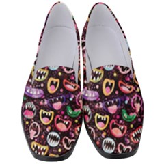 Funny Monster Mouths Women s Classic Loafer Heels by Salman4z