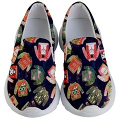 Ugly Christmas Kids Lightweight Slip Ons by Salman4z