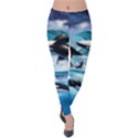 Orca Wave Water Underwater Velvet Leggings View1