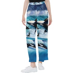 Orca Wave Water Underwater Women s Pants  by Salman4z