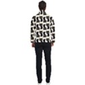 Black Cats And Dots Koteto Cat Pattern Kitty Men s Bomber Jacket View4