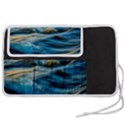 Waves Abstract Pen Storage Case (M) View2