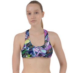 Rick And Morty Time Travel Ultra Criss Cross Racerback Sports Bra by Salman4z