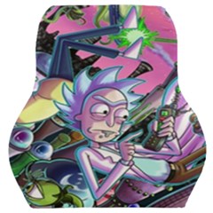 Rick And Morty Time Travel Ultra Car Seat Back Cushion  by Salman4z