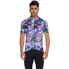 Rick And Morty Time Travel Ultra Men s Short Sleeve Cycling Jersey by Salman4z