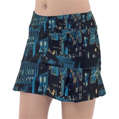 Hogwarts Castle Van Gogh Classic Tennis Skirt by Salman4z