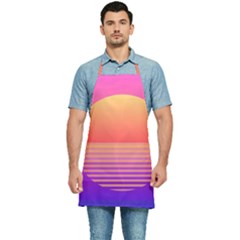 Sunset Summer Time Kitchen Apron by Salman4z