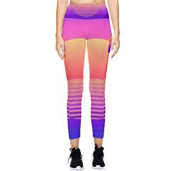 Sunset Summer Time Pocket Leggings 