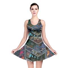 Fictional Character Cartoons Reversible Skater Dress by Salman4z