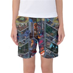 Fictional Character Cartoons Women s Basketball Shorts by Salman4z