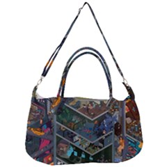 Fictional Character Cartoons Removable Strap Handbag by Salman4z