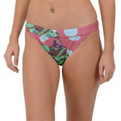 Minimal Digital Cityscape Band Bikini Bottoms by Salman4z