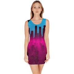 Futuristic Cityscape Bodycon Dress by Salman4z