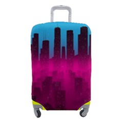 Futuristic Cityscape Luggage Cover (small) by Salman4z