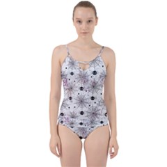 Creepy Spider Cut Out Top Tankini Set by Salman4z