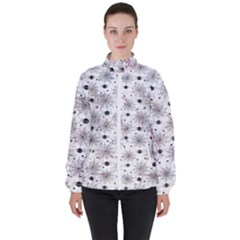 Creepy Spider Women s High Neck Windbreaker