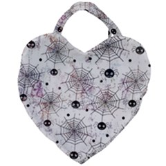 Creepy Spider Giant Heart Shaped Tote