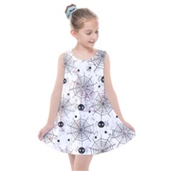 Creepy Spider Kids  Summer Dress by Salman4z