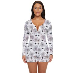 Creepy Spider Long Sleeve Boyleg Swimsuit by Salman4z