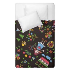 Cartoon Texture Duvet Cover Double Side (single Size) by Salman4z