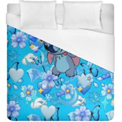 Blue Stitch Aesthetic Duvet Cover (king Size) by Salman4z