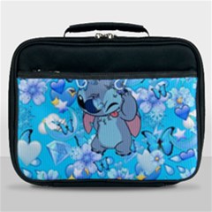 Blue Stitch Aesthetic Lunch Bag by Salman4z