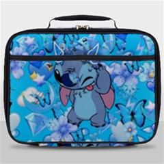 Blue Stitch Aesthetic Full Print Lunch Bag by Salman4z