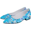 Blue Stitch Aesthetic Women s Low Heels View2