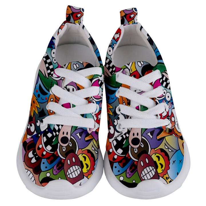 Cartoon Explosion Cartoon Characters Funny Kids  Lightweight Sports Shoes