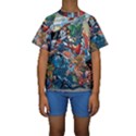 80 s Cartoons Cartoon Masters Of The Universe Kids  Short Sleeve Swimwear View1