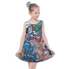 80 s Cartoons Cartoon Masters Of The Universe Kids  Summer Dress by Salman4z