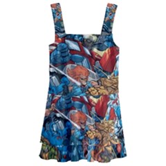 80 s Cartoons Cartoon Masters Of The Universe Kids  Layered Skirt Swimsuit by Salman4z