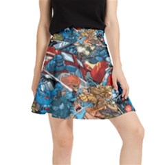 80 s Cartoons Cartoon Masters Of The Universe Waistband Skirt by Salman4z