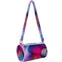 Colorful 3d Waves Creative Wave Waves Wavy Background Texture Mini Cylinder Bag View2