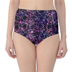 Fun Spooky Cute Ghosts Adoxali Halloween Classic High-Waist Bikini Bottoms