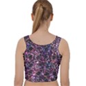 Fun Spooky Cute Ghosts Adoxali Halloween Velvet Racer Back Crop Top View2