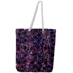 Fun Spooky Cute Ghosts Adoxali Halloween Full Print Rope Handle Tote (Large)