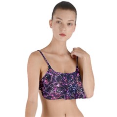 Fun Spooky Cute Ghosts Adoxali Halloween Layered Top Bikini Top 