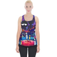 Rick And Morty In Outer Space Piece Up Tank Top