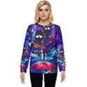 Rick And Morty In Outer Space Hidden Pocket Sweatshirt View1