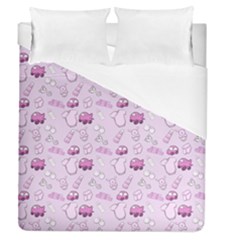 Baby Toys Duvet Cover (queen Size) by SychEva